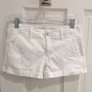 American Eagle White Shorts